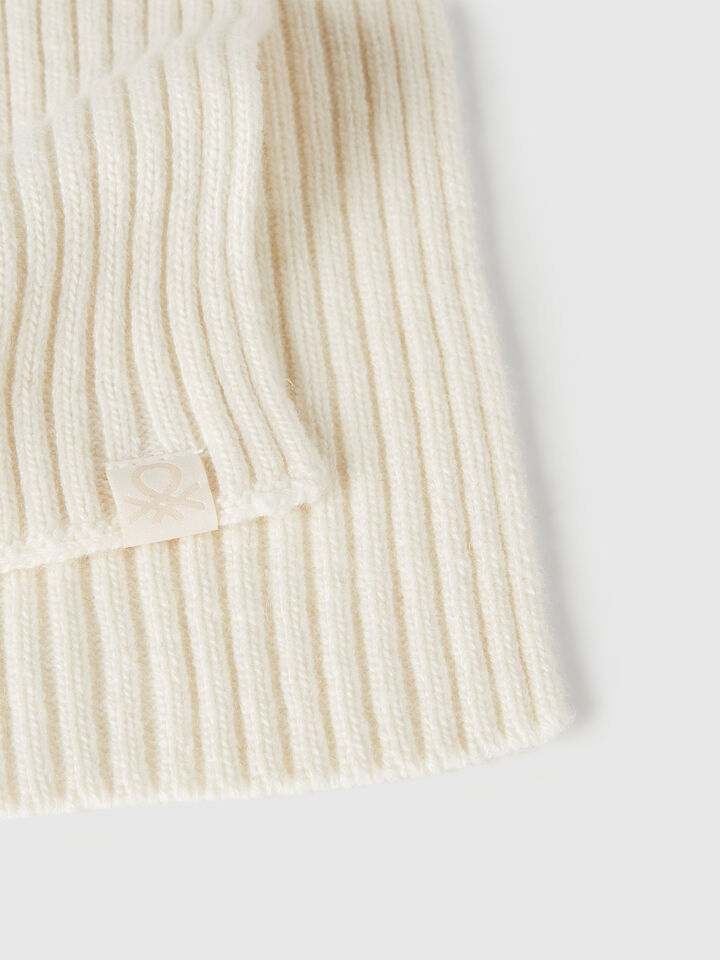 KNITTED SCARF Junior Boy image number 3